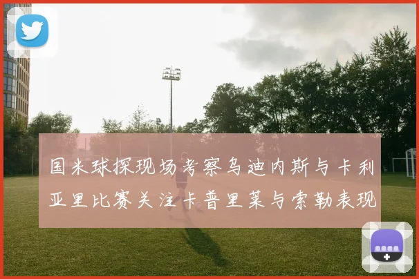 国米球探现场考察乌迪内斯与卡利亚里比赛关注卡普里莱与索勒表现